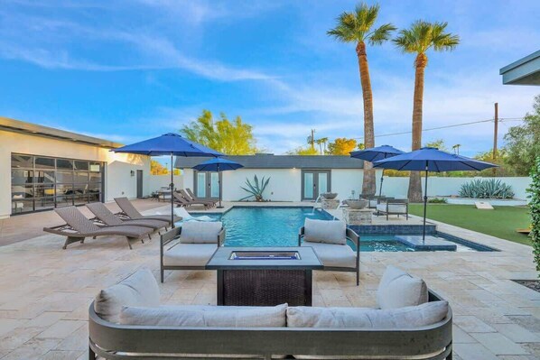 Pool Lounge Area. 