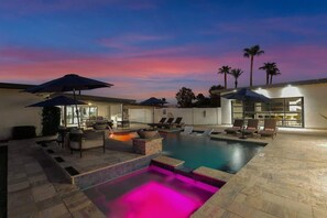 Resort Backyard. 