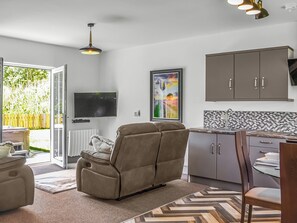 Open plan living space | Emmotland Retreat - Emmotland Holidays, Driffield
