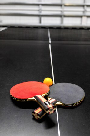 Unleash your competitive spirit with a thrilling game of ping pong! . Gather your family &friends and let the games begin! 