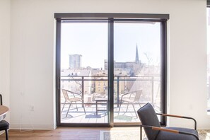 Private balcony
