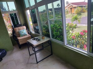 Enclosed porch