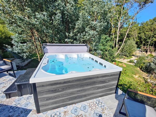 Bubbelpool utomhus