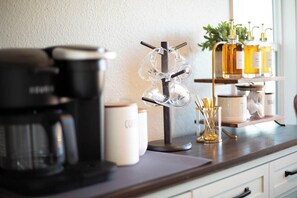Kaffe och/eller kaffebryggare