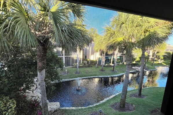 Village Del Prado lagoon view