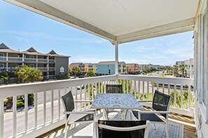 Enjoy the sights, sounds and salt water smell from your own private balcony!
