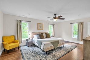 Home Decor, Indoors, Ceiling Fan, Furniture, Bed