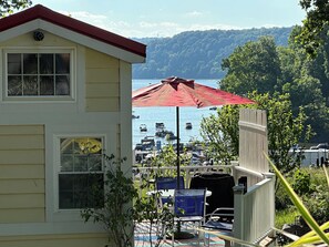 
View from deck
