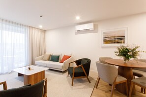 View to living room
