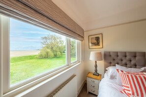 First floor: Saltmarsh views from bedroom four