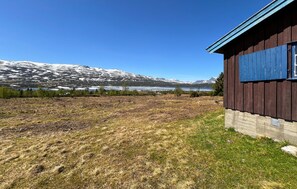 outside