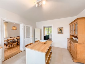 Gutshof Liepe - Ferienwohnung im Erdgeschoss - Küche