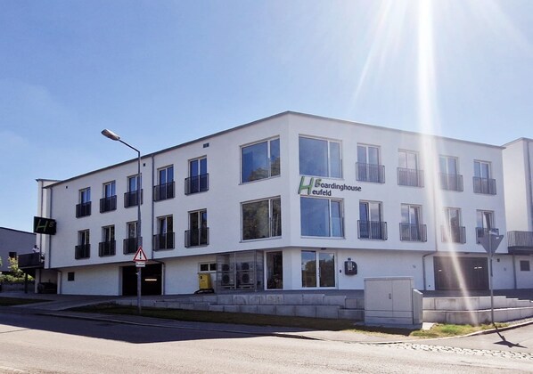 Fassade der Unterkunft