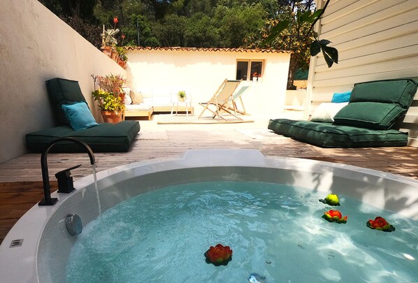 Bubbelpool utomhus