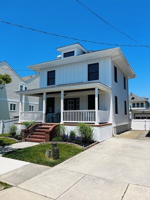 Brand new exterior with 2-car driveway