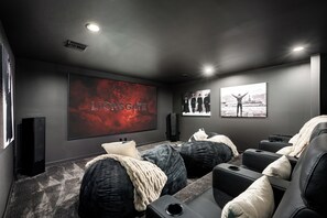 Spacious private theater