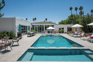 Enjoy the pool on a beautiful sunny day