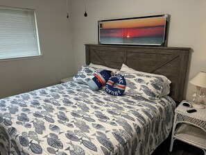 Bedroom 1- King size bed