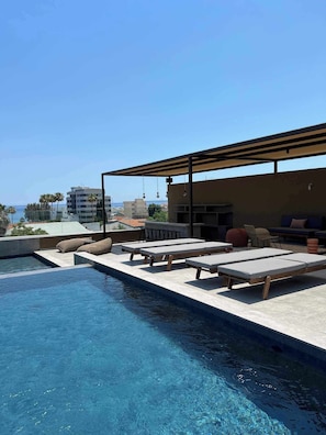 Takterrasspool