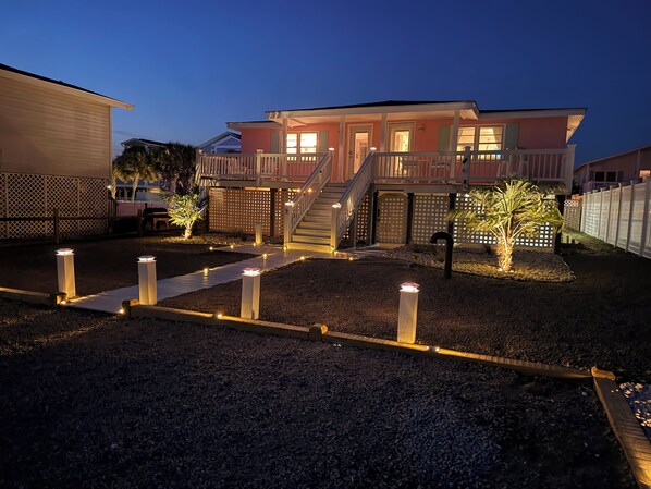 Nightscape- sets the ambiance for those summer eveings 