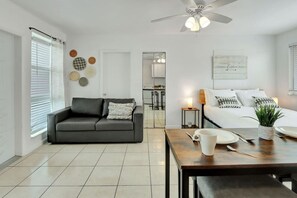 Bright and spacious studio interior