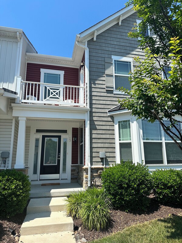 Front of the house.