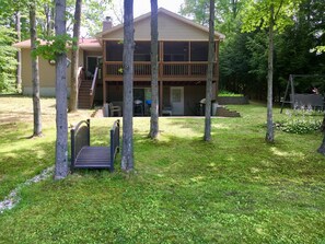 View of  home from backyard.

