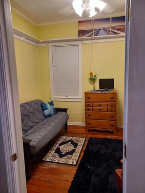 Guest bedroom futon