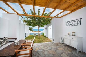 Exquisite Santorini Villa | Villa Desire | Private Plunge Pool & Stunning Sea Views | 500m From Beach | Vourvoulos