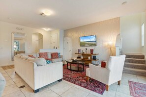 Vista Geral do Living.