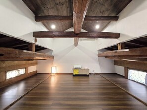 Attic-style hideaway space