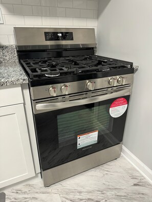 Stove also an air fryer