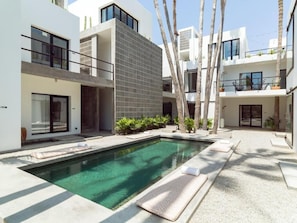 On site swimming pool