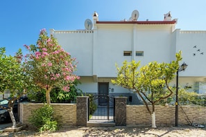 Entrance of the villa