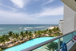 View from our balcony.