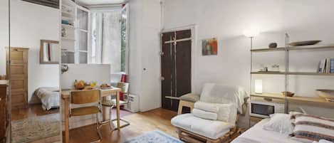 The living area