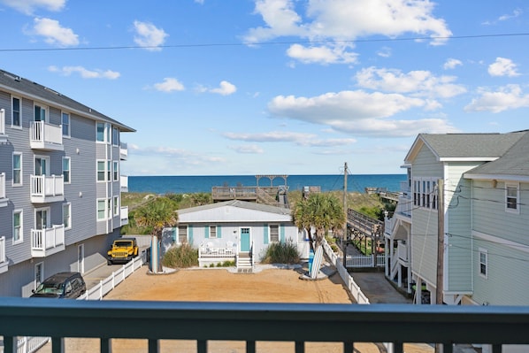 View From Front Balcony. Living / Front Bedroom