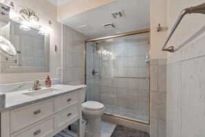 Rinse off and get ready for some more family fun after a day at the beach.