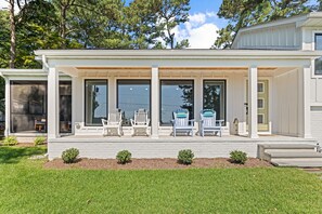 Front porch and seating 