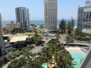Ocean view from balcony