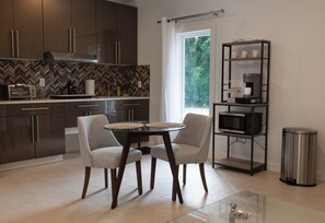 A large and well-appointed kitchenette for your convenience.