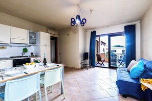 Kitchen and dining area