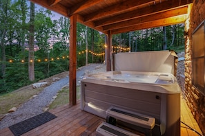 Bain à remous extérieur