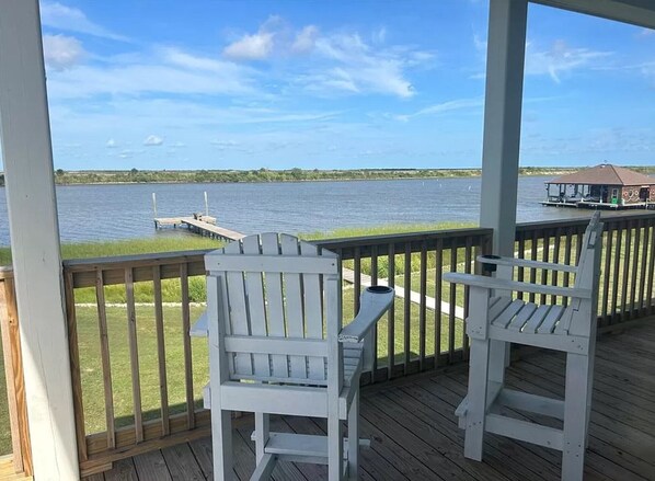 View from balcony