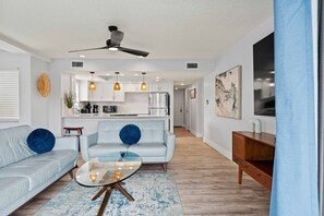 Open and Newly renovated living spaces
