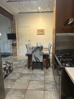 View from the kitchen.