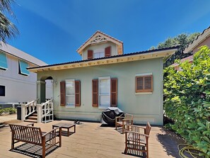 Backyard with Large Patio