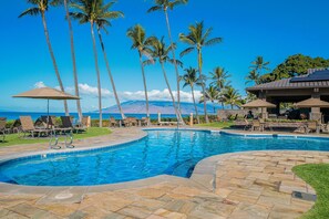 Stunning ocean views at the pool area