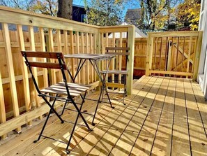 Private Courtyard and Deck