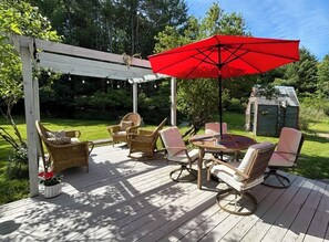 Prime patio dining